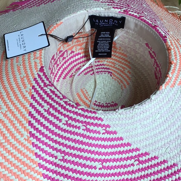 Anthro ColorBlock Swirl Straw Hat with Fringe
Laundry by Shelli Segal main image 5